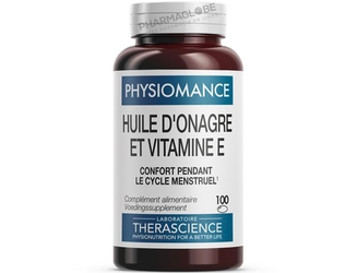 PHYSIOMANCE-HUILE-ONAGRE-plus-VITAMINE-E-100-CAPSULES-therascience-confort-feminin-pendant-cycle-menstruel-pharmaglobe.lu