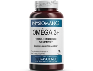 PHYSIOMANCE-OMEGA-3-plus-90-CAPSULES-therascience-equilibre-cardiovasculaire-pharmaglobe.lu