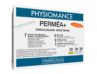 PHYSIOMANCE-PERMEA-plus-ORANGE-20-SACHETS-plus-20-CAPSULES-plus-40-equilibre-barrière-digestive-pharmaglobe