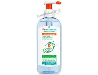 PURESSENTIEL-GEL-HYDRO-ALCOOLIQUE-3-HUILES-ESSENTIELLES-250-ML-pharmaglobe.lu