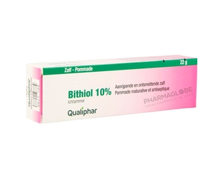 QUALIPHAR-BITHIOL-10-pour-cent-POMADE-22-G-maturative-antiseptique-pharmaglobe.lu