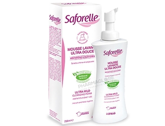 SAFORELLE-MOUSSE-LAVANTE-250-ML-hygiene-intime-quotidienne-et-iriitations-iprad-pharmaglobe.lu