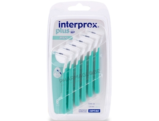 INTERPROX-plus-6-BROSSETTES-INTERDENTAIRES-MICRO-espace-0.9-mm-ref-1450-nettoyage-optimal-entre-les-dents-pharmaglobe.lu
