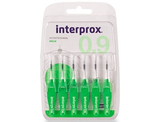 INTERPROX-PREMIUM-MICRO-2,4-MM-VERT-espaces-interdentaires-0.9-mm-ref-31192-nettoyage-optimal-entre-dents-pharmaglobe.lu