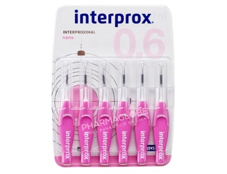 INTERPROX-PREMIUM-NANO-1,9-MM-ROSE-brossettes-interdentaires-ref-31194-espace-0.6-mm-nettoyage-entre-les-dents-pharmaglobe.lu