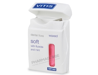 VITIS-FLOSS-ROSE-WAXED-EXPAND-Fluor-Menthe-50-M-dentaid-ref-1650-nettoyage-espaces-interdentaires-minuscules-pharmaglobe.lu