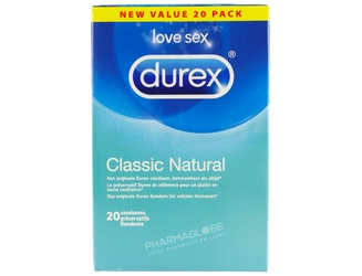 DUREX-CLASSIC-NATURAL-20-PRESERVATIFS-pharmaglobe.lu