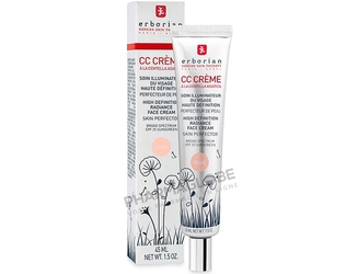 ERBORIAN-CC-CREME-CLAIR-45-ML-texture-coloris-clair-soin-illuminateur-visage-perfecteur-peau-pharmaglobe.lu
