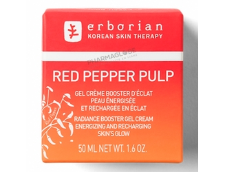 ERBORIAN-PEPPER-PULP-50-ML-gel-creme-booster-eclat-peau-energisee-eclat-red-pepper-pullp-pharmaglobe.lu