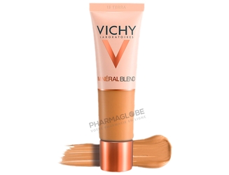 VICHY-FOND-DE-TEINT-MINERALBLEND-teinte-15-TERRA-30ML-hydratant-longue-tenue-teint-frais-tube-pharmaglobe.lu