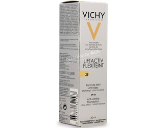 VICHY-LIFTACTIV-FLEXILIFTEINT-FOND-DE-TEINT-N-25-CLAIR-30ML-anti-rides-protection-solaire-SPF25-pharmaglobe.lu