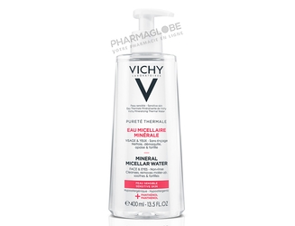 VICHY-PURETE-THERMALE-EAU-MICELLAIRE-PEAU-SENSIBLE-400ML-demaquille-visage-yeux-pharmaglobe.lu