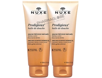 NUXE-DUO-DOUCHE-PRODIGIEUSE-2-tubes-de-200-ML-huile-de-douche-pharmaglobe.lu