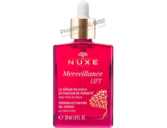 NUXE-MERVEILLANCE-SERUM-HUILE-ACTIVATEUR-DE-FERMETE-50-ML-serum-anti-age-lisse-raffermir-peau-pharmaglobe.lu