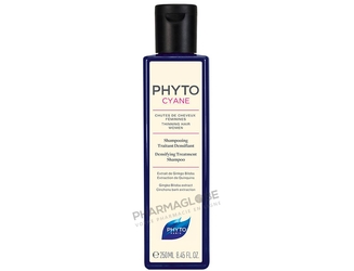 PHYTOCYANE-SHAMPOING-TRAITANT-DENSIFIANT-250-ML-chute-cheveux-feminines-pharmaglobe.lu