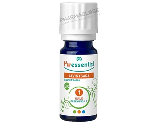 PURESSENTIEL-HUILE-ESSENTIELLE-RAVINTSARA-BIO-10-ML-pharmaglobe.lu