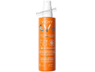 VICHY-SPRAY-FLUIDE-ENFANT-PROTECTION-CELLULAIRE-SPF-50-plus-spray-protection-solaire-enfants-pharmaglobe.lu