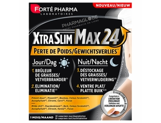 XTRA-SLIM-MAX-24-H-60-Comprimes-forte-pharma-minceurbruler-graisse-destockage-elimination-ventre-plat-pharmaglobe.lu