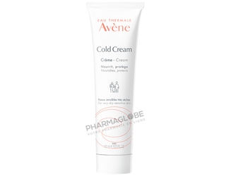AVENE-COLD-CREAM-CREME-100-ML-nourrir-proteger-peau-sensible-tres-seche-pharmaglobe.lu