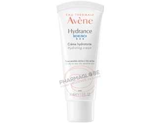 AVENE-HYDRANCE-RICHE-CREME-40-ML-hydratation-creme-hydratante-riche-hydrater-peau-sensible-seche-tres-seche-pharmaglobe.lu