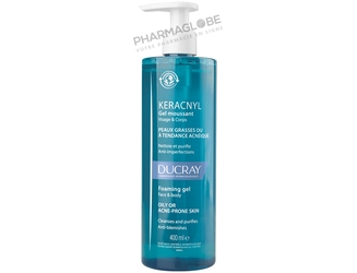 DUCRAY-KERACNYL-GEL-MOUSSANT-400-ML-NF-anti-imperfection-visage-et-corps-peau-grasse-acne-format-economique-pharmaglobe.lu