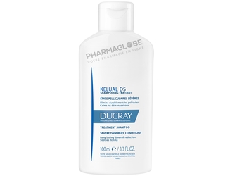 KELUAL-DS-SHAMPOOING-TRAITANT-100-ML-Ducray-shampoing-traitant-etats-pelliculaires-severes-eliminer-durablement-pellicules-calme-demangeaisons-pharmaglobe.lu