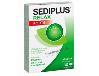 SEDIPLUS-RELAX-FORTE-30-Comprimes-periode-stress-melisse-ashwagandha-pharmaglobe.lu