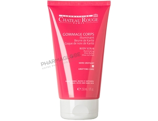 CHATEAU-ROUGE-GOMMAGE-CORPS-150-ML-illuminer-unifier-peau-noire-mate-metisse-pharmaglobe.lu