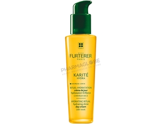 FURTERER-KARITE-HYDRA-CREME-JOUR-100-ML-sans-rincage-hydratation-brillance-cheveux-secs-pharmaglobe.lu