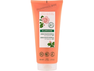 KLORANE-CREME-DOUCHE-LAIT-DE-ROSE-200-ML-pharmaglobe.lu