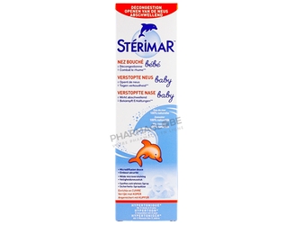 STERIMAR NEZ BOUCHÉ HYPERTONIQUE BÉBÉ 50 ML - Stérimar - Bébé Maman