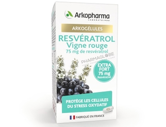 ARKOGELULES-RESVERATROL-45-CAPSULES-Arkopharma-complement-alimentaire-proteger-les-cellules-du-stress-oxydatif-pharmaglobe.lu