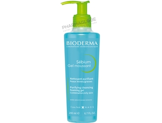 BIODERMA-SEBIUM-GEL-MOUSSANT-200-ML-nettoyant-purifiant-peau-mixte-grasse-pharmaglobe.lu