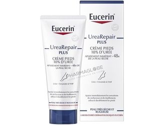 EUCERIN-CREME-PIEDS-10%-D-UREE-apaiser-peau-seche-rugueuse-urea-repair-plus-pharmaglobe.lu