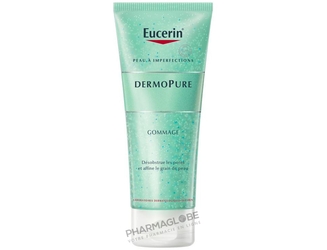EUCERIN-DERMOPURE-GOMMAGE-100-ML-peau-imperfections-pores-affiner-grains-peau-pharmaglobe.lu