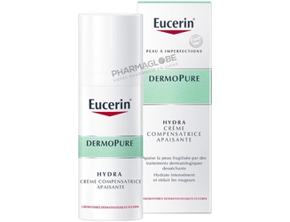 EUCERIN-DERMOPURE-HYDRA-CREME-COMPENSATRICE-APAISANTE-50ML-apaiser-peau-fragilisee-par-traitements-dermatologiques-pharmaglobe.lu