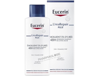 EUCERIN-EMOLLIENT-5%-UREE-250-ML-assouplir-adoucir-peau-seche-rugueuse-pharmaglobe.lu