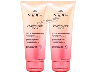 Nuxe-Gelée-de-Douche-Délicate-parfumee-Prodigieux-Floral-2-tubes-200ml-pharmaglobe.lu