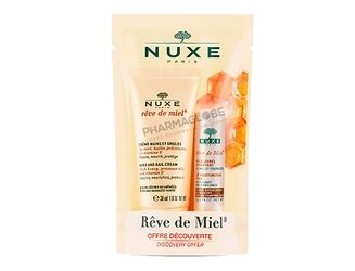 Nuxe-Rêve-de-Miel-Duo-Gourmand-Mains-et-Lèvres-pharmaglobe.lu