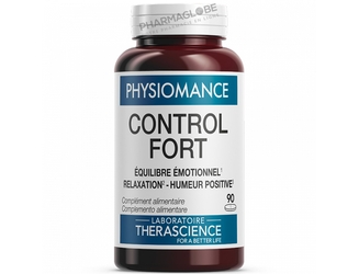 PHYSIOMANCE-CONTROL-FORT-90-COMPRIMES-Therascience-complement-alimentaire-equilibre-emotionnel-relaxation-humeur-positive-pharmaglobe.lu