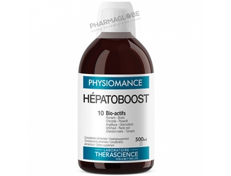 PHYSIOMANCE-HEPATOBOOST-FLACON-500-ML-Therascience-complement-alimentaire-purifier-drainer-pharmaglobe.lu