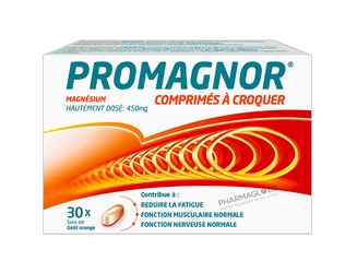 PROMAGNOR-30-CHEW-TABLETTES-magnesium-comprimes-a-croquer-gout-orange-pharmaglobe.lu
