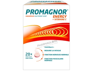 PROMAGNOR-ENERGY-20-COMPRIMES-EFFERVESCENTS-magnesium-hautement-dose-plus-vitamine-C-reduire-fatigue-muscles-pharmaglobe.lu