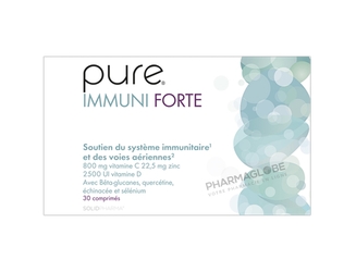 PURE-IMMUNI-FORTE-30-COMPRIMES-soutenir-systeme-immunitaire-et-voies-aeriennes-pharmaglobe.lu