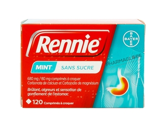 RENNIE-MINT-SANS-SUCRE-120-COMPRIMES-A-CROQUER-brulures-aigreurs-estomac-menthe-pharmaglobe.lu
