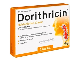 Dorithricin-Classique-20-Pastilles-pour-la-Gorge-à-Sucer-Medice-pharmaglobe,lu