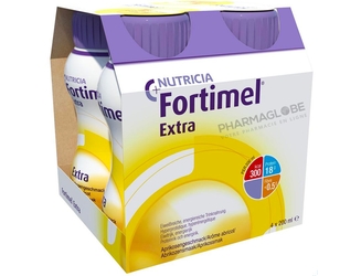 FORTIMEL EXTRA 2kcal Chocolat Caramel - 4 Bouteilles de 200ml