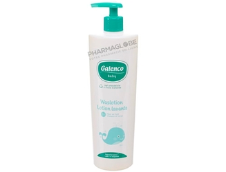 Galenco-Baby-Lotion-Lavante-2-en-1-400-ml-laver-Peau-et-Cheveux-Bebe-pharmaglobe.lu