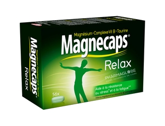 Magnecaps-Relax-56-Comprimes-Stress-temporaire-Fatigue-magnesium-vitamineB-taurine-pharmaglobe.lu
