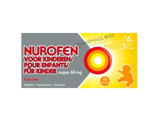 Nurofen-Enfants-60-mg-10-Suppositoires-Ibuprofène-douleurs-fievre-pharmaglobe.lu